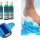 4-Pack Fresh Feet Tea Tree Oil Liquid Soap | $5 | SideDeal
Fresh Feet Foot Scrubber With Pumice Stone | $15 | Amazon